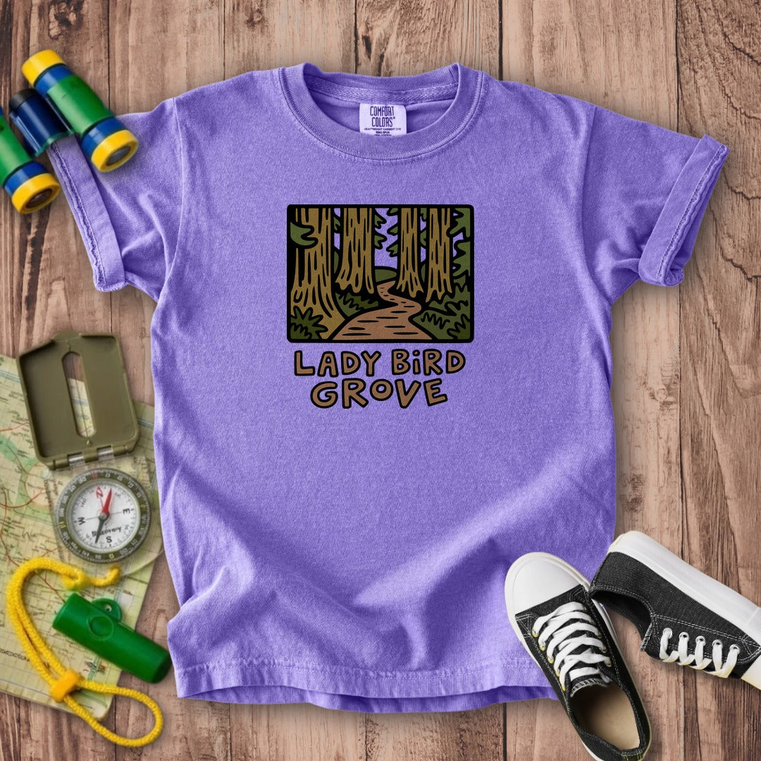 Lady Bird Grove Trail Kids Cotton T-Shirt