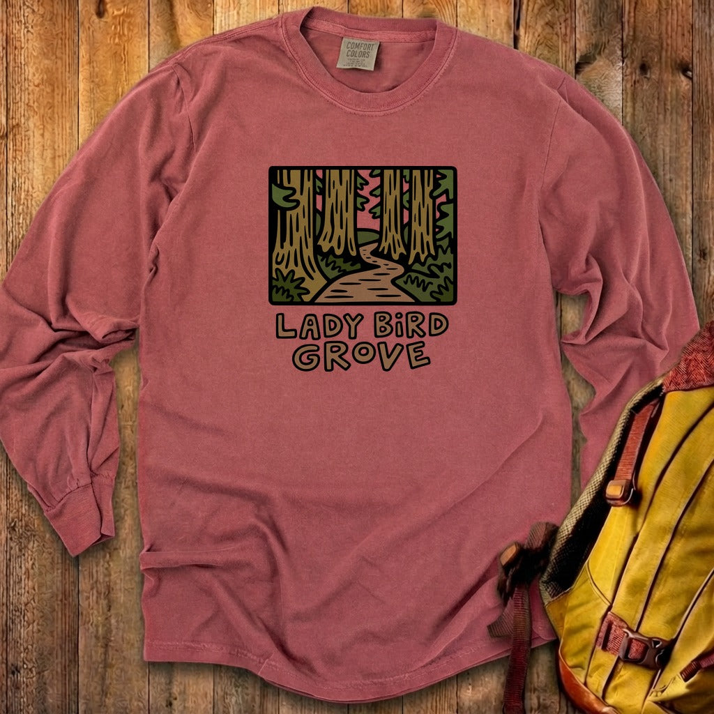Lady Bird Grove Trail Cotton Long Sleeve