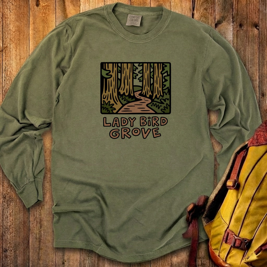 Lady Bird Grove Trail Cotton Long Sleeve