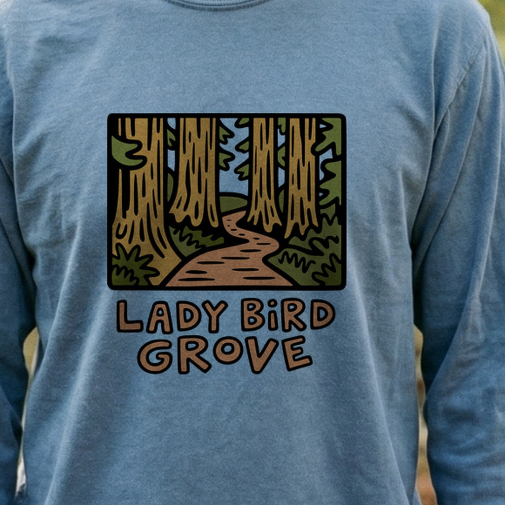Lady Bird Grove Trail Cotton Long Sleeve
