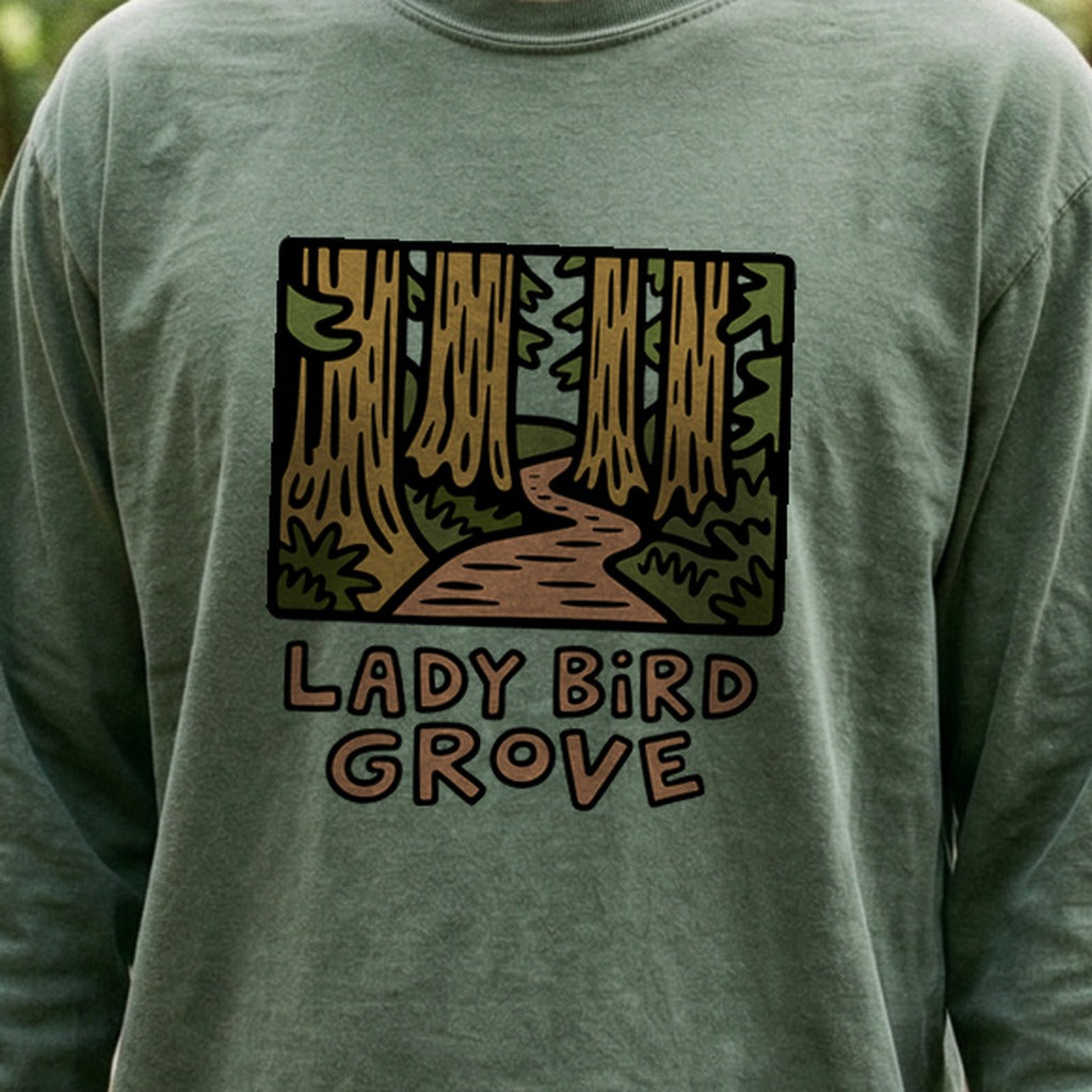 Lady Bird Grove Trail Cotton Long Sleeve