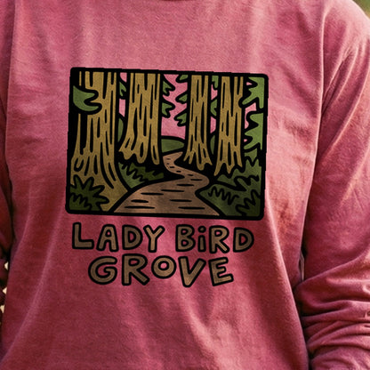 Lady Bird Grove Trail Cotton Long Sleeve