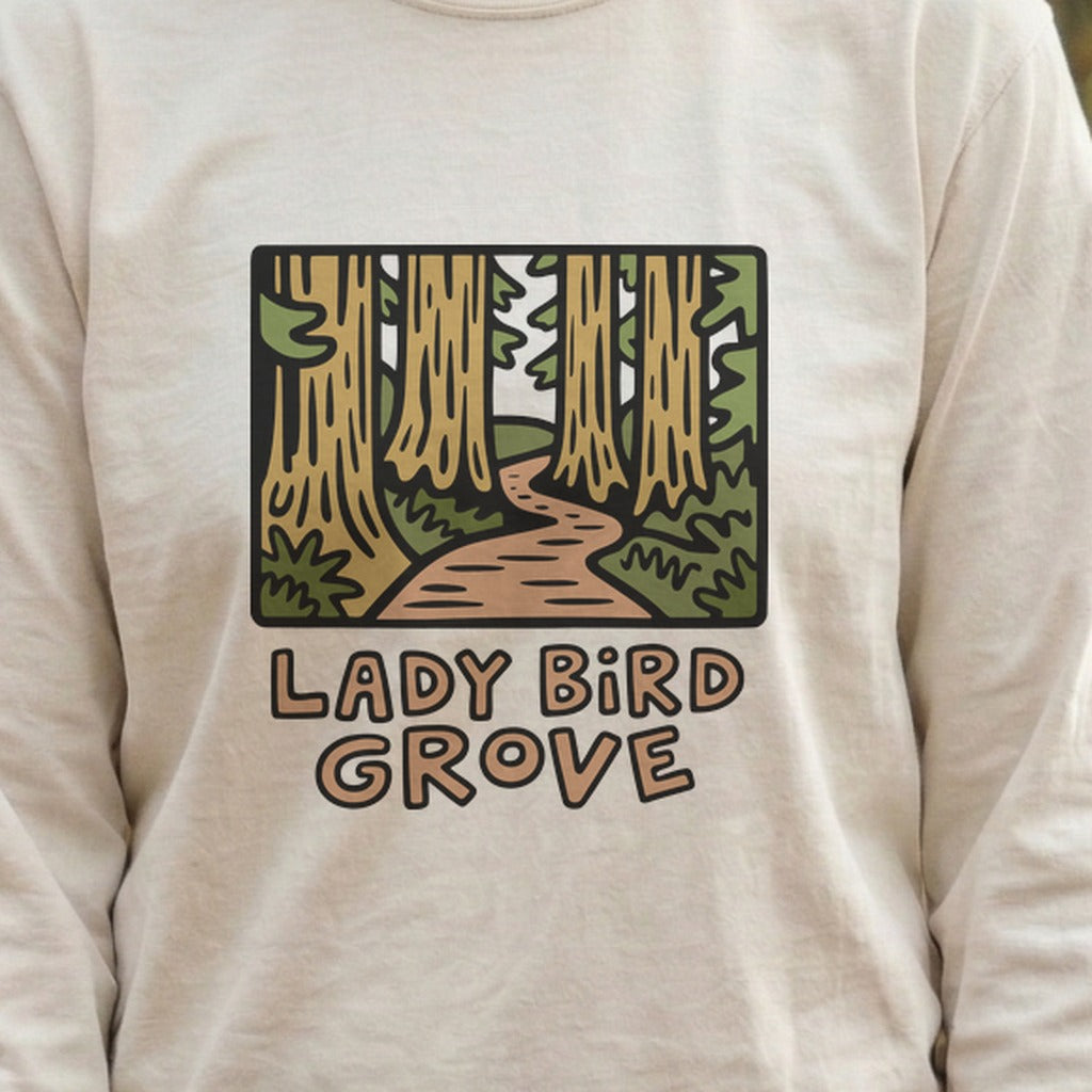 Lady Bird Grove Trail Cotton Long Sleeve