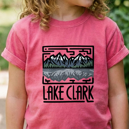 Lake Clark National Park Kids Cotton T-Shirt