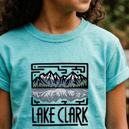Lake Clark National Park Kids Cotton T-Shirt
