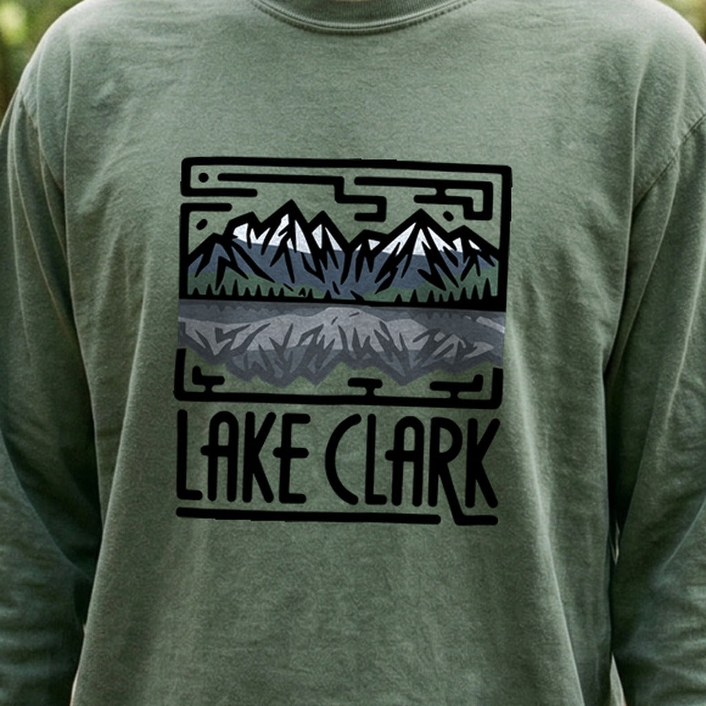 Lake Clark National Park Cotton Long Sleeve