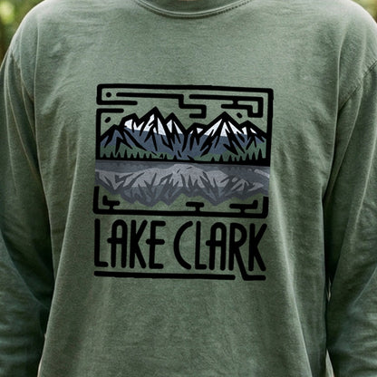 Lake Clark National Park Cotton Long Sleeve