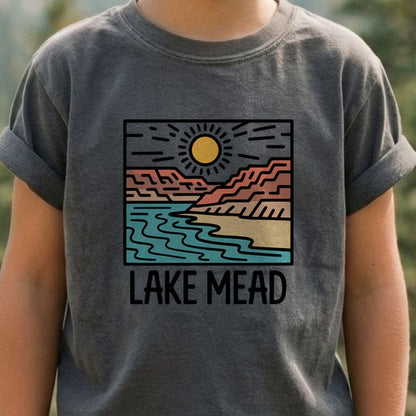 Lake Mead National Recreation Area Kids Cotton T-Shirt