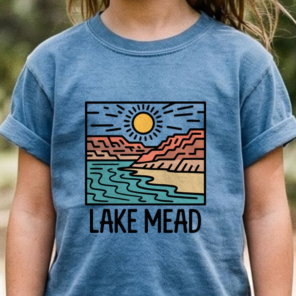 Lake Mead National Recreation Area Kids Cotton T-Shirt