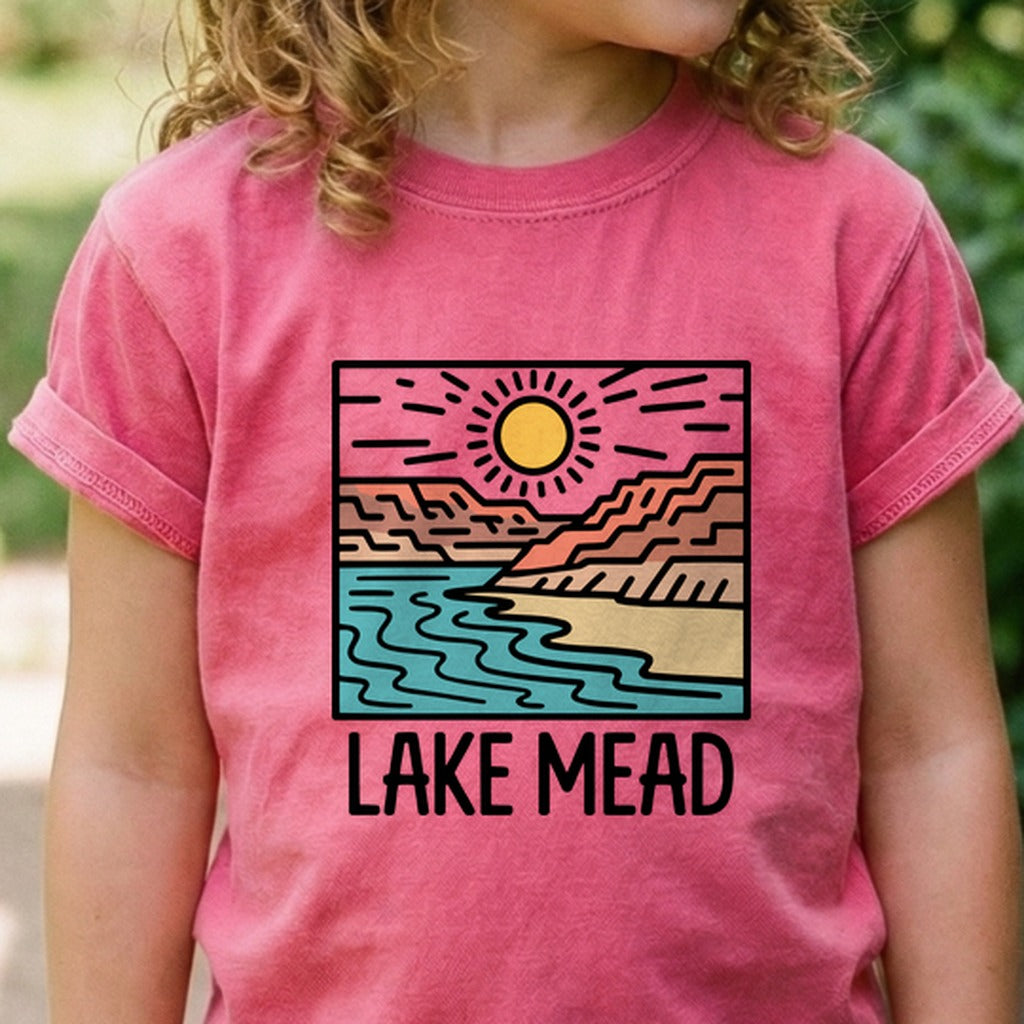 Lake Mead National Recreation Area Kids Cotton T-Shirt