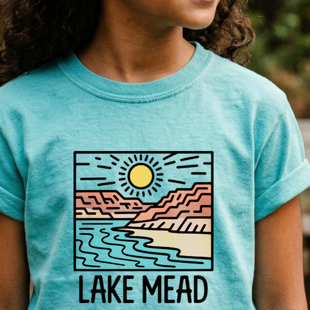 Lake Mead National Recreation Area Kids Cotton T-Shirt