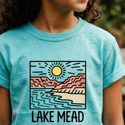 Lake Mead National Recreation Area Kids Cotton T-Shirt