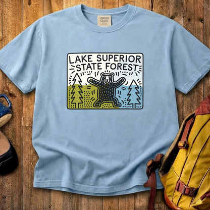 Lake Superior State Forest Cotton T-Shirt