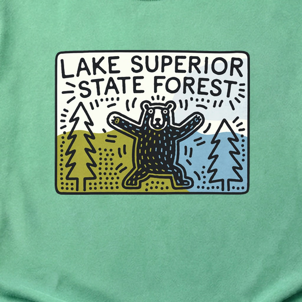 Lake Superior State Forest Cotton T-Shirt