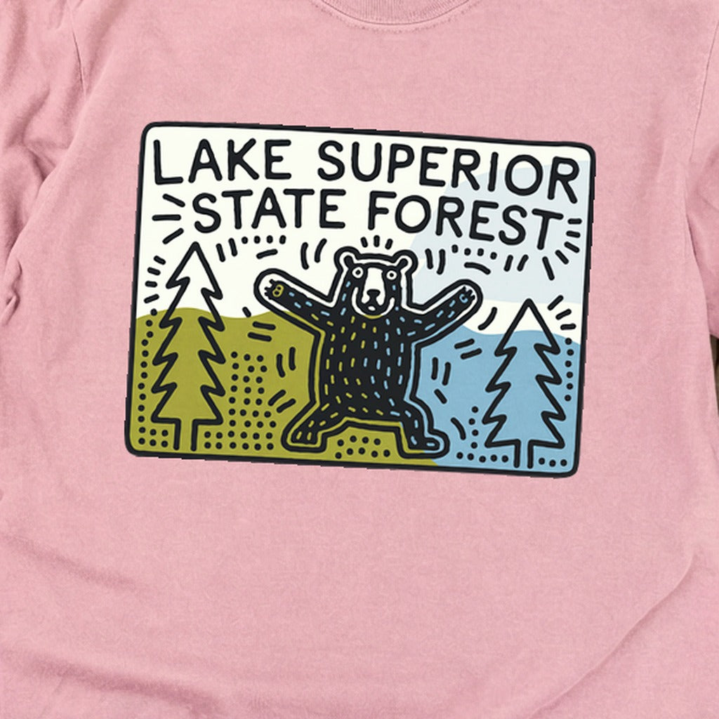 Lake Superior State Forest Cotton Long Sleeve