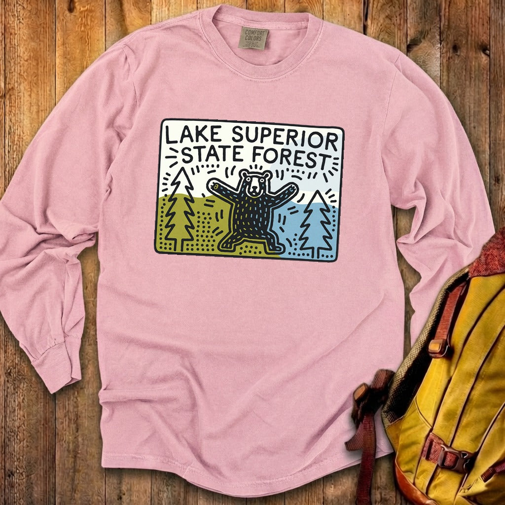 Lake Superior State Forest Cotton Long Sleeve