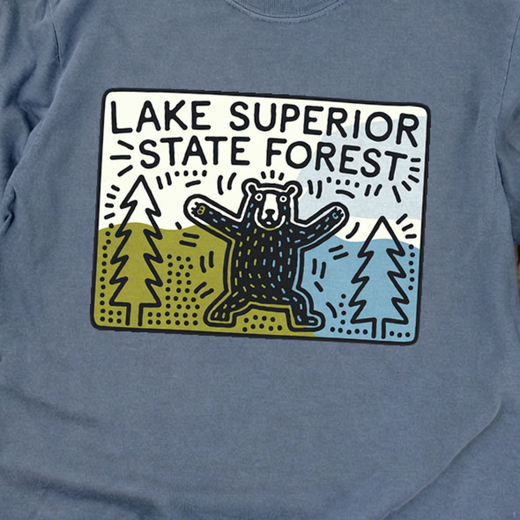 Lake Superior State Forest Cotton Long Sleeve