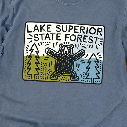 Lake Superior State Forest Cotton Long Sleeve