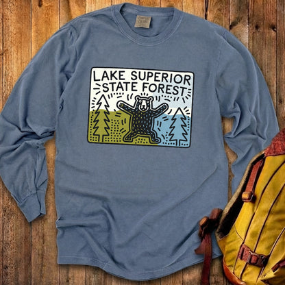 Lake Superior State Forest Cotton Long Sleeve