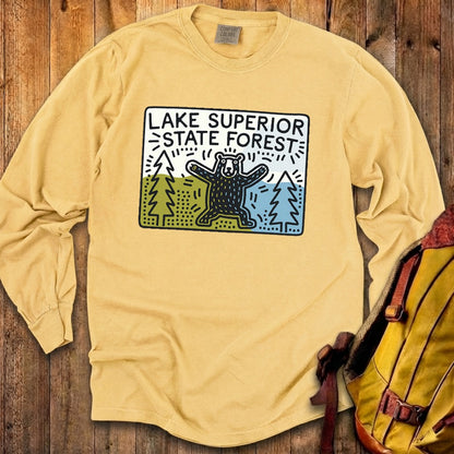 Lake Superior State Forest Cotton Long Sleeve