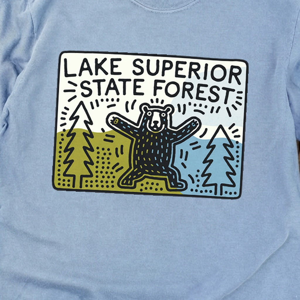 Lake Superior State Forest Cotton Long Sleeve