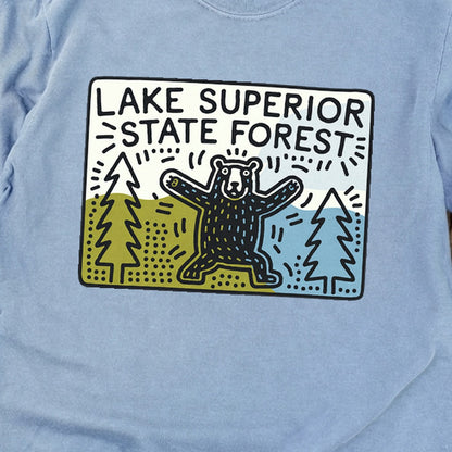 Lake Superior State Forest Cotton Long Sleeve