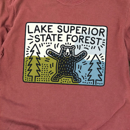 Lake Superior State Forest Cotton Long Sleeve