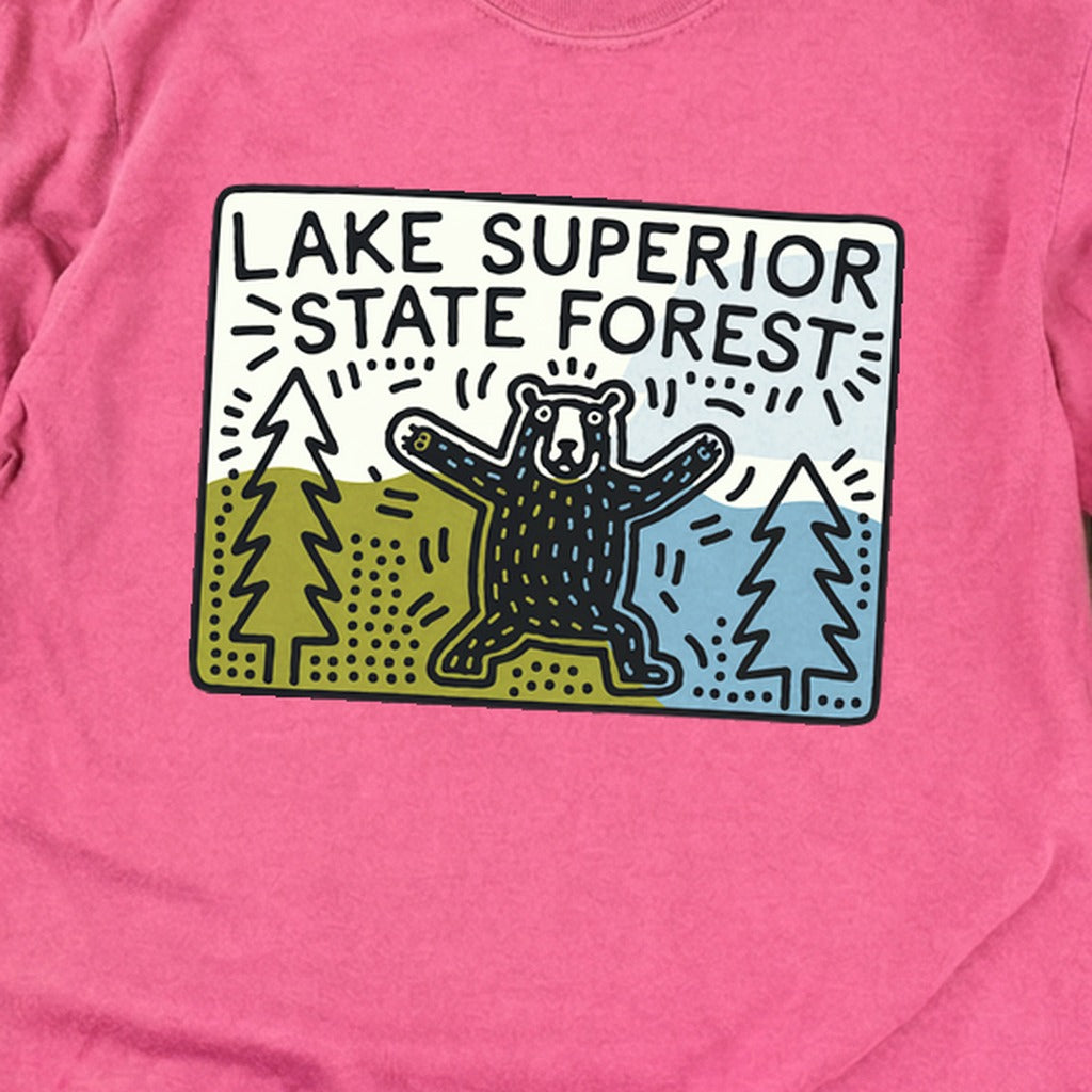 Lake Superior State Forest Cotton Long Sleeve