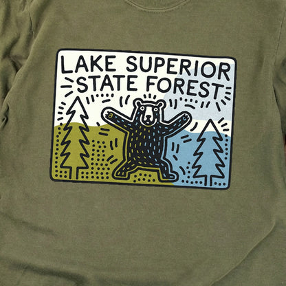 Lake Superior State Forest Cotton Long Sleeve