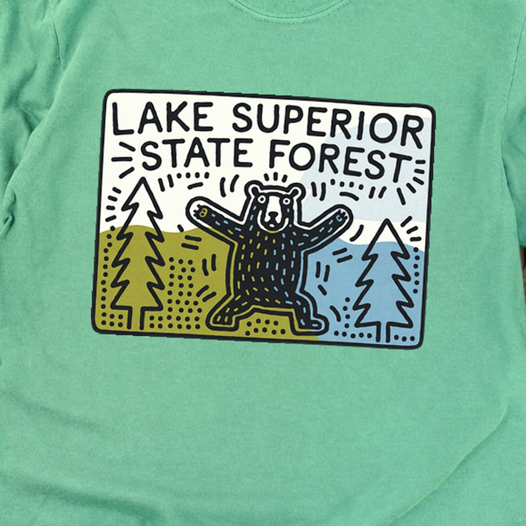 Lake Superior State Forest Cotton Long Sleeve