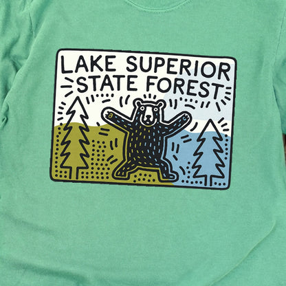 Lake Superior State Forest Cotton Long Sleeve