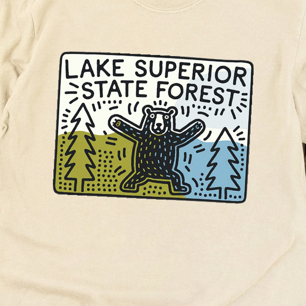 Lake Superior State Forest Cotton Long Sleeve