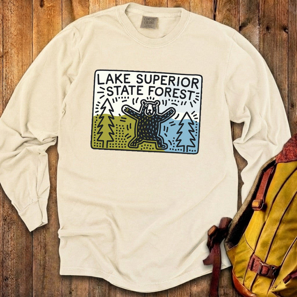Lake Superior State Forest Cotton Long Sleeve