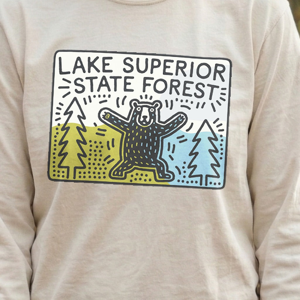 Lake Superior State Forest Cotton Long Sleeve