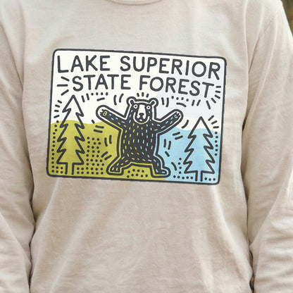 Lake Superior State Forest Cotton Long Sleeve