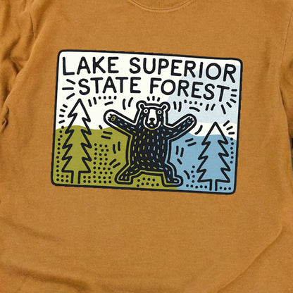 Lake Superior State Forest Cotton Long Sleeve