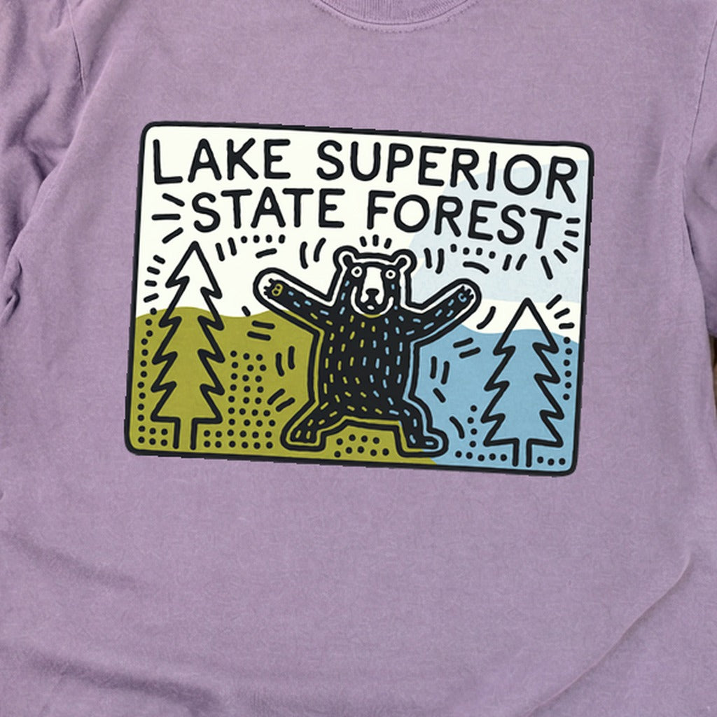 Lake Superior State Forest Cotton Long Sleeve
