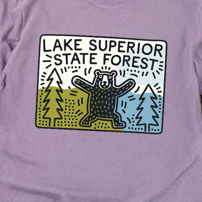Lake Superior State Forest Cotton Long Sleeve