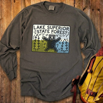 Lake Superior State Forest Cotton Long Sleeve