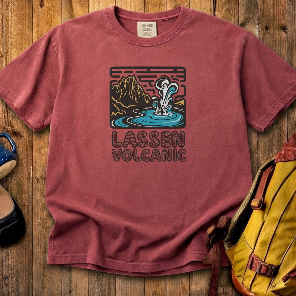 Lassen Volcanic National Park Cotton T-Shirt
