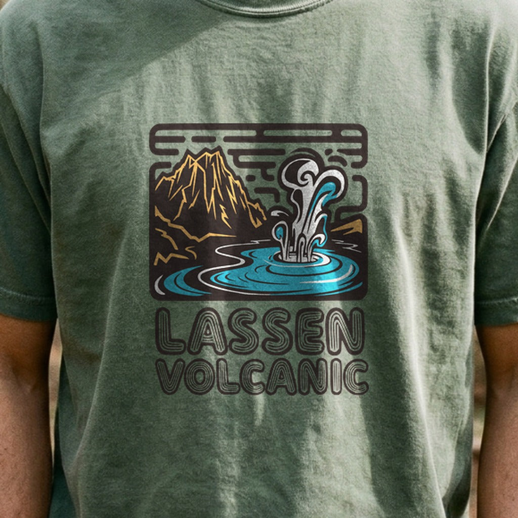 Lassen Volcanic National Park Cotton T-Shirt