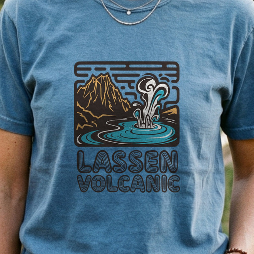 Lassen Volcanic National Park Cotton T-Shirt
