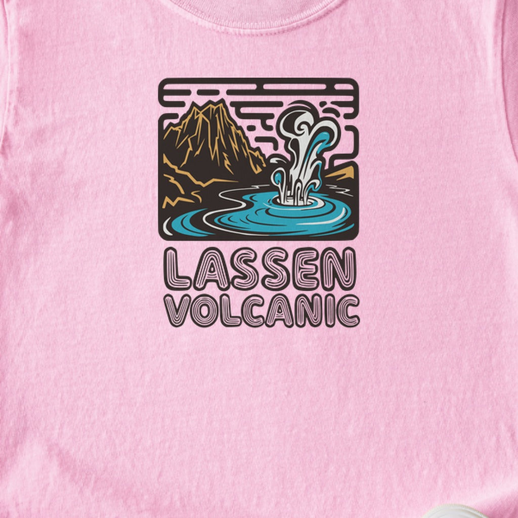Lassen Volcanic National Park Kids Cotton T-Shirt