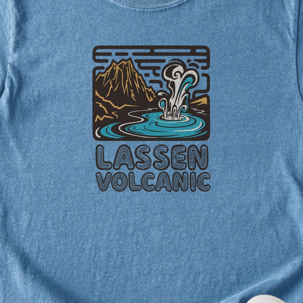 Lassen Volcanic National Park Kids Cotton T-Shirt