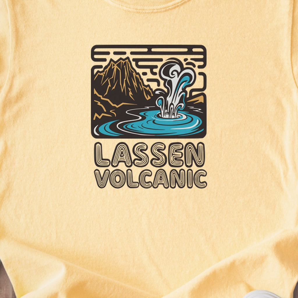 Lassen Volcanic National Park Kids Cotton T-Shirt