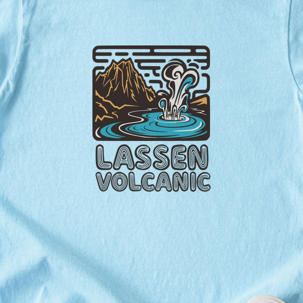 Lassen Volcanic National Park Kids Cotton T-Shirt