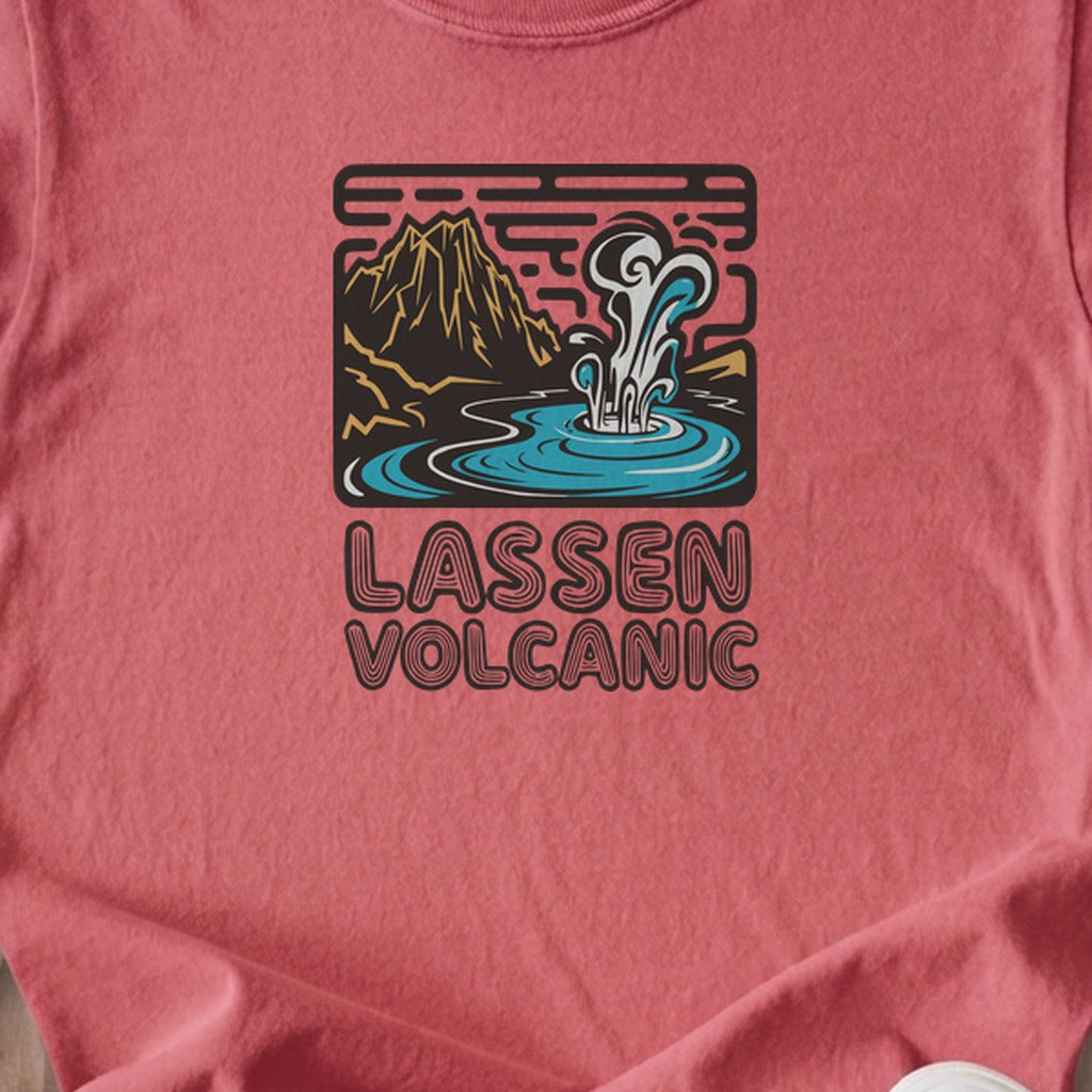 Lassen Volcanic National Park Kids Cotton T-Shirt
