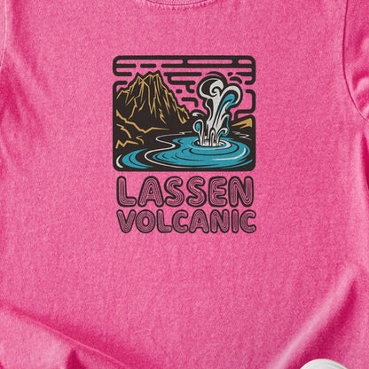 Lassen Volcanic National Park Kids Cotton T-Shirt