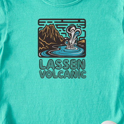 Lassen Volcanic National Park Kids Cotton T-Shirt