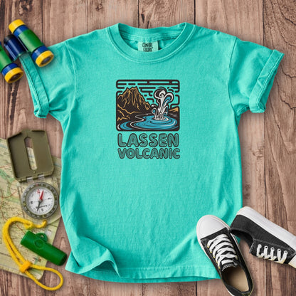 Lassen Volcanic National Park Kids Cotton T-Shirt